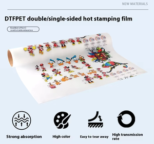 Film PET en rouleau CRATUS DTF, épaisseur 75 µm, résistance à haute température, impression numérique, transfert thermique pour vêtements - Product Image 4