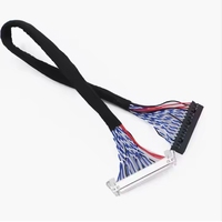 Standard-Kabelbaum-Kabel Montage DF14-20P LVDS-Kabel 40-poliges LCD-Bildschirm-Panel-Kabel