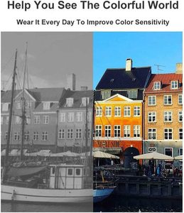 <span class=keywords><strong>Gafas</strong></span> Correctivas para Daltonismo Rojo-Verde, Montura de PC, Mejora la Visión en Ojos Débiles - Product Image 5