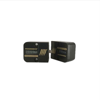 Hochwertiger Mini-Zähler mit 6-stelliger LED/LCD-Anzeige, Hochgeschwindigkeitszählung (1000 Zählungen/Min.), IP54-Schutz