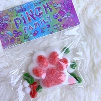 Jouet moelleux en forme de patte de chat en guimauve pour la décoration de chambre kawaii