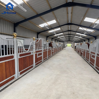 Portes de grange extérieures pour chevaux JHorse, panneaux et planches de séparation en bambou pour écuries intérieures, boxes pour chevaux