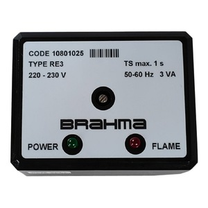 Contrôleur de moteur à combustion programmable BRAHMA Panama RE3 10801025, moniteur de flamme à distance pour fours industriels - Product Image 2