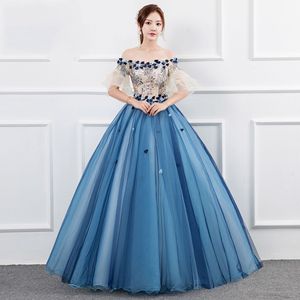 Vestido <span class=keywords><strong>de</strong></span> <span class=keywords><strong>Quinceañera</strong></span> <span class=keywords><strong>de</strong></span> Lujo Vintage sin Tirantes con Hombros Descubiertos, Vestido <span class=keywords><strong>de</strong></span> Fiesta, Vestido <span class=keywords><strong>de</strong></span> Gala, Tallas Grandes, <span class=keywords><strong>Vestidos</strong></span>, Robe <span class=keywords><strong>De</strong></span> Bal - Product Image 1