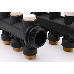 Collettore in Ottone 313L Più Popolare per <span class=keywords><strong>Riscaldamento</strong></span> <span class=keywords><strong>a</strong></span> <span class=keywords><strong>Pavimento</strong></span>, Flussometro Moderno, Connettore <span class=keywords><strong>a</strong></span> 4 Vie - Product Image 4