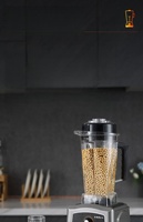 Keukenmixer en -blender, multifunctionele blender, zilveren blender, 2200 Watt blenderapparaat