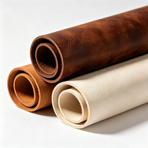 Cuir de vachette perforé beige, cuir véritable respirant pour sièges de voiture, sellerie à <span class=keywords><strong>prix</strong></span> de gros - Product Image 5