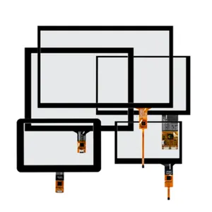 หน้าจอ LCD แบบ capacitive อุตสาหกรรม 4.3 นิ้ว - 21.5 นิ้ว หน้าจอ LCD แบบ capacitive ติดตั้งพร้อมอินเทอร์เฟซ USB