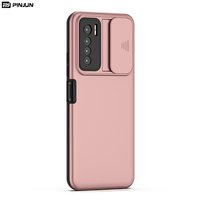 Étui pour téléphone Tecno Camon 17 Pro 19 18 Premier 18T 18i Pro, sacs pour téléphone, protection de l'objectif coulissant, coque arrière en PC mate