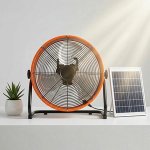 Ventilador Portátil Plegable Solar Recargable por USB, Suministro Directo de Fábrica, Ultra Silencioso, 5 Velocidades, 17 Horas de Autonomía, Ventilador de Extracción Independiente de 14 Pulgadas - Product Image 6