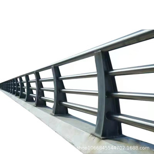 Q235 Q355 Steel Dual Side Crash Barrier Modern Design Anti-Collision <strong>Guardrail</strong> for River Dual Side Crash Barrier - Product Image 2