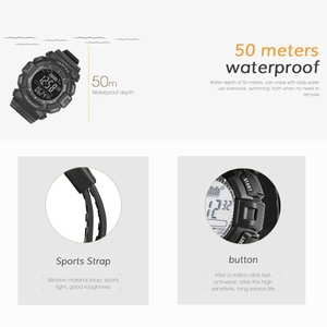 Spovan-<span class=keywords><strong>reloj</strong></span> <span class=keywords><strong>inteligente</strong></span> SPV706 para <span class=keywords><strong>hombre</strong></span>, pulsera Digital multifuncional, resistente al agua, para deportes al aire libre, montañismo y Pesca - Product Image 4