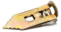 Cheville autoperceuse en acier au carbone zingué jaune pour cloisons sèches et plaques de plâtre