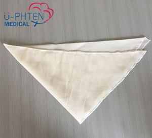 2025 chirurgical médical bras fronde cravate pansement jetable premiers soins coton gaze Triangle pansement - Product Image 2