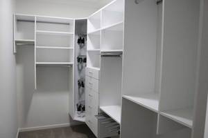 High-End Customized Luxury Walk-in <strong>Closet</strong> <strong>Big</strong> Wooden Wardrobe for Bedroom Furniture Design Systems Elegant Walk-in <strong>Closets</strong> - Product Image 6