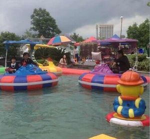 Parc aquatique, piscine, jeux gonflables flottants, bateaux tamponneurs aquatiques, bateaux tamponneurs électriques avec lumières LED, pédalo - Product Image 5