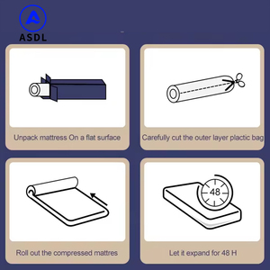 Precio barato King Queen doble colchón dormitorio hecho en China Natural látex bolsillo primavera colchón <span class=keywords><strong>de</strong></span> <span class=keywords><strong>espuma</strong></span> viscoelástica - Product Image 4