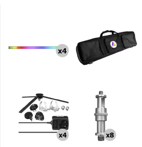 Hot-sales ColorPrecision AX1 Professional Mini Portable Wireless <b>LED</b> <b>Tube</b> Lighting Sets Adjustable Color Temperature Lighting - Product Image 3