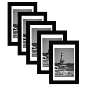 A1 A2 A3 A4 A7 4x6 5X7 6X8 8x10 11x14 12x16 12x18 16x20 18x24 24x36 Black White Poster Picture Wood Photo Frame