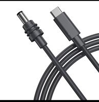 Starlink Mini Stromkabel USB-C auf DC 18AWG Wasserdichtes Ladekabel, Kompatibel mit PD-Ladegeräten Tragbar für Outdoor 3M Verfügbar