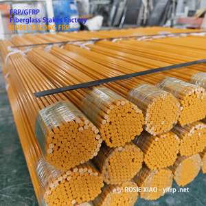 Tiges en fibre de verre solides et flexibles de 5 mm, 6 mm, 8 mm, 9,5 mm, 10 mm, 11 mm, 18 mm, piquets de jardinage pour serres et plantes - Product Image 1