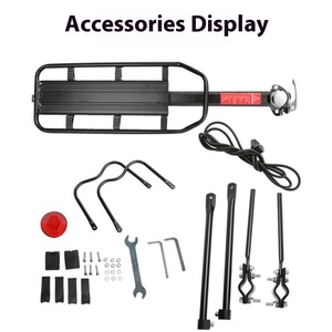 <span class=keywords><strong>Porte</strong></span>-bagages arrière en aluminium à dégagement rapide pour bicyclette de montagne <span class=keywords><strong>Porte</strong></span>-bagages à usage intensif Siège passager - Product Image 6