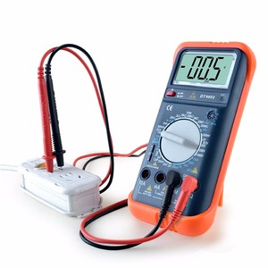 Multímetro Digital LCD DT9802, Medidor de Corriente, Voltaje, Resistencia, Capacitancia, Detector de Baterías, 550g - Product Image 3