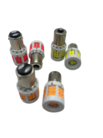 Bombillas LED 1156 1157 39SMD CANBUS Sin Errores, 12V-50V, Amplio Rango de Voltaje, para Luces de Freno, Reversa y Direccionales de Automóviles y Camiones