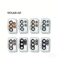 Protection d'objectif d'appareil photo en verre trempé AR+AF 9H, compatible avec les coques, pour Samsung Galaxy S26 S25 S24 S23 S22 Ultra