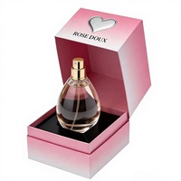 Boîte d'emballage de parfum vide de luxe personnalisée avec logo 30ml 50ml 100ml Étui de flacon haut de gamme à rabat