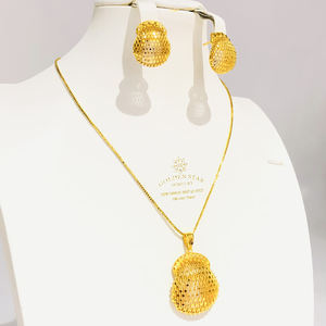 Золотое ожерелье в африканском стиле - Product Image 2