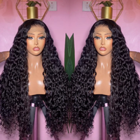 Perruques de cheveux naturels vietnamiens bruts 15A, sans colle, avec dentelle frontale HD complète, perruques frontales en dentelle HD avec cheveux indiens bruts alignés sur les cuticules