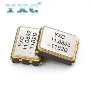 YXC-Oscilador de cristal de cuarzo, 20ppm, 11,0592 MHz, 1,8 V a 3,3 V, SMD, 4 pines, 11,0592 MHz