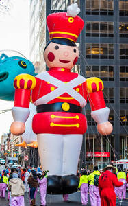 25ft Inflatable lễ hội Vòng Hoa Bóng, Giáng sinh diễu hành với holly và quả mọng in và Red Bow, Inflatable grinch Vòng Hoa - Product Image 3