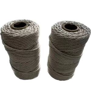 Corde décorative haute résistance en coton naturel tressé à 100 %, pour intérieur/extérieur, vente en gros, faite à la main - Product Image 3