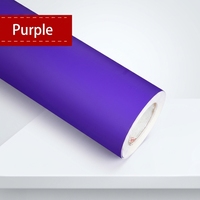 Rouleau de vinyle auto-adhésif couleur opaque, PVC stratifié solide, surface mate ou brillante pour supports marketing et découpe