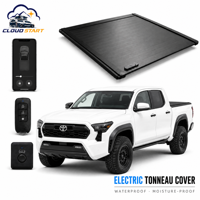 Couverture de benne rigide enroulable Tacoma 5 pieds pour Toyota Hilux 2015-2024, Ram 2500 2019-2024, Nissan Navara, Ram 1500 – Anti-rouille