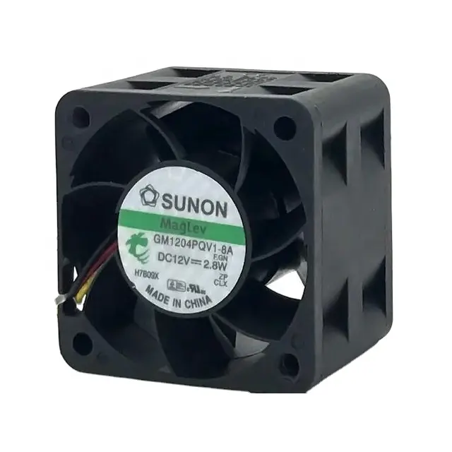 SUNON GM1204PQV1-8A 4cm fan 12V cc 2.8W 9200 giri/min cavi ventola di raffreddamento assiale del telaio del Server ad alta velocità