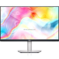 Moniteur 16:9 75Hz QHD 2K AMD FreeSync 99% SRGB 27 pouces IPS avec haut-parleurs intégrés, interface USB Type-C, S2722DC pour ordinateur de bureau, garantie 3 ans