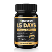 Ausreson OEM – Capsules Détox et Nettoyage du Côlon en 15 Jours – Compléments Alimentaires à Base de Plantes pour la Santé Digestive et l'Amincissement – Capsules de Nettoyage Intestinal en 15 Jours