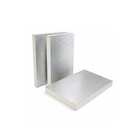 Système de ventilation pré-isolé de 20mm Panneau de conduit phénolique en feuille d'aluminium Matériau d'isolation thermique Panneaux de conduit d'air phénolique