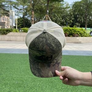 قبعات ترويجية ترويجية مخصصة خاصة لسائقي الشاحنات قبعة بملصق رقعة بريميوم بوليستر معاد تدويره قبعات سائقي الشاحنات الشبكية الوردية - Product Image 2