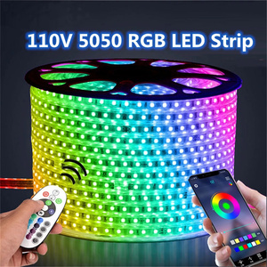 Bande lumineuse <span class=keywords><strong>LED</strong></span> RGB 5050 Music Sync avec contrôleur IR 44 touches Festoon 5M 10M 15M <span class=keywords><strong>20M</strong></span> Neon Tape DC 12V <span class=keywords><strong>Led</strong></span> Light For Home Room - Product Image 6