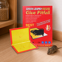 Piège à colle pour souris ultra-adhésif avec appât, plaque de colle jetable pour rats, usage intérieur, pour la lutte antiparasitaire à la maison et en entrepôt
