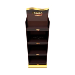 ชั้นวางสินค้าแบบกำหนดเองรุ่นใหม่ล่าสุด ทำจากกระดาษลูกฟูกสำหรับวางบนพื้น เหมาะสำหรับชุดชั้นใน กาต้มน้ำ ดีไซน์โดดเด่นเป็นเอกลักษณ์ - Product Image 5