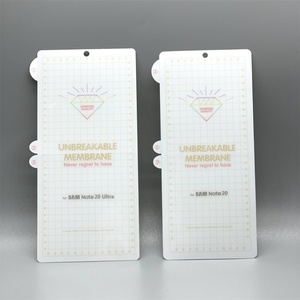 Film de protection d'écran en TPU hydrogel flexible de qualité diamant incassable pour Samsung Galaxy S23 S22 S21 S20 Ultra - Product Image 1