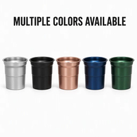 Fournisseur OEM – Gobelets réutilisables personnalisés en aluminium recyclé pour fêtes, bière, cola, café – Gobelets recyclables pour boissons froides de 9oz, 16oz, 20oz pour l'extérieur