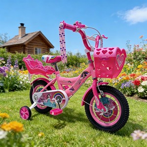 MTBGO Bicicletta per Bambini 12 Pollici, 3-8 Anni, Bici da Ragazza a Singola Velocità, Leggera con <span class=keywords><strong>2</strong></span> Ruote e Pedali Standard - Product Image 1