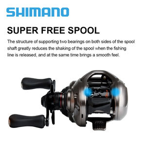 Original 17 Scorpion BFS 6.3:1/8.2:1 rapport de vitesse 7 + 1 BB 3.5KG <span class=keywords><strong>MAX</strong></span> DRAG profil bas Baitcasting moulinet de pêche en eau salée - Product Image 4