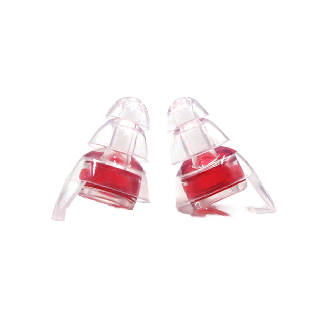 High Quality Transparent Silicone Ear Plugs Fashionable Noise Reduction Hearing Protection for Music Travel